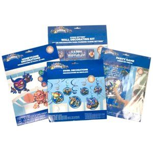 Skylanders Boys Blue Birthday Party Lot